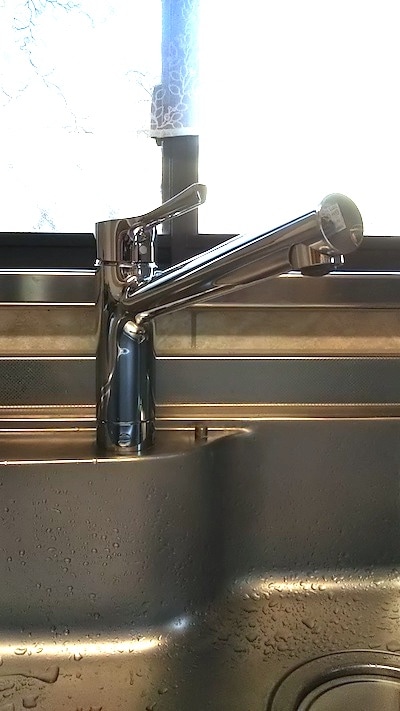 湯沸器取付・水栓取付後